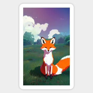 Fox Sticker